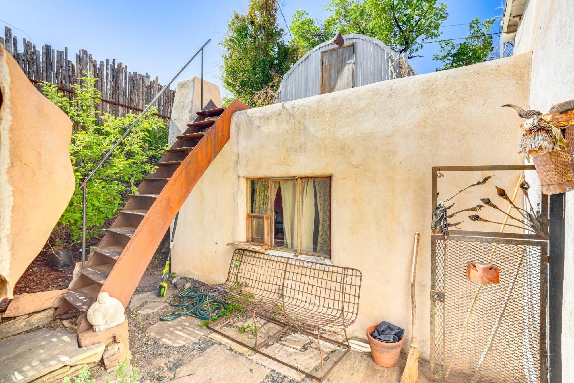 Adobe Studio 2 Blocks To Downtown Santa Fe Plaza! Extérieur photo