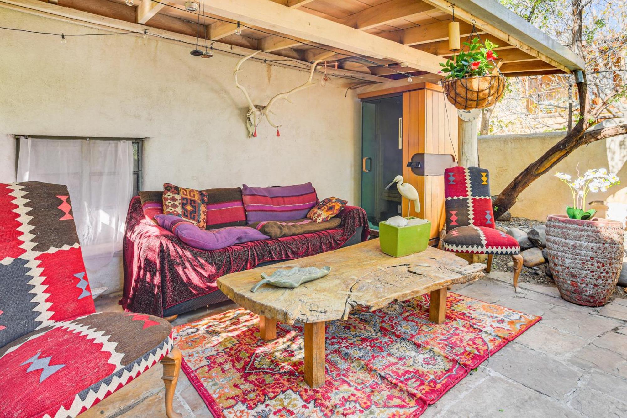 Adobe Studio 2 Blocks To Downtown Santa Fe Plaza! Extérieur photo